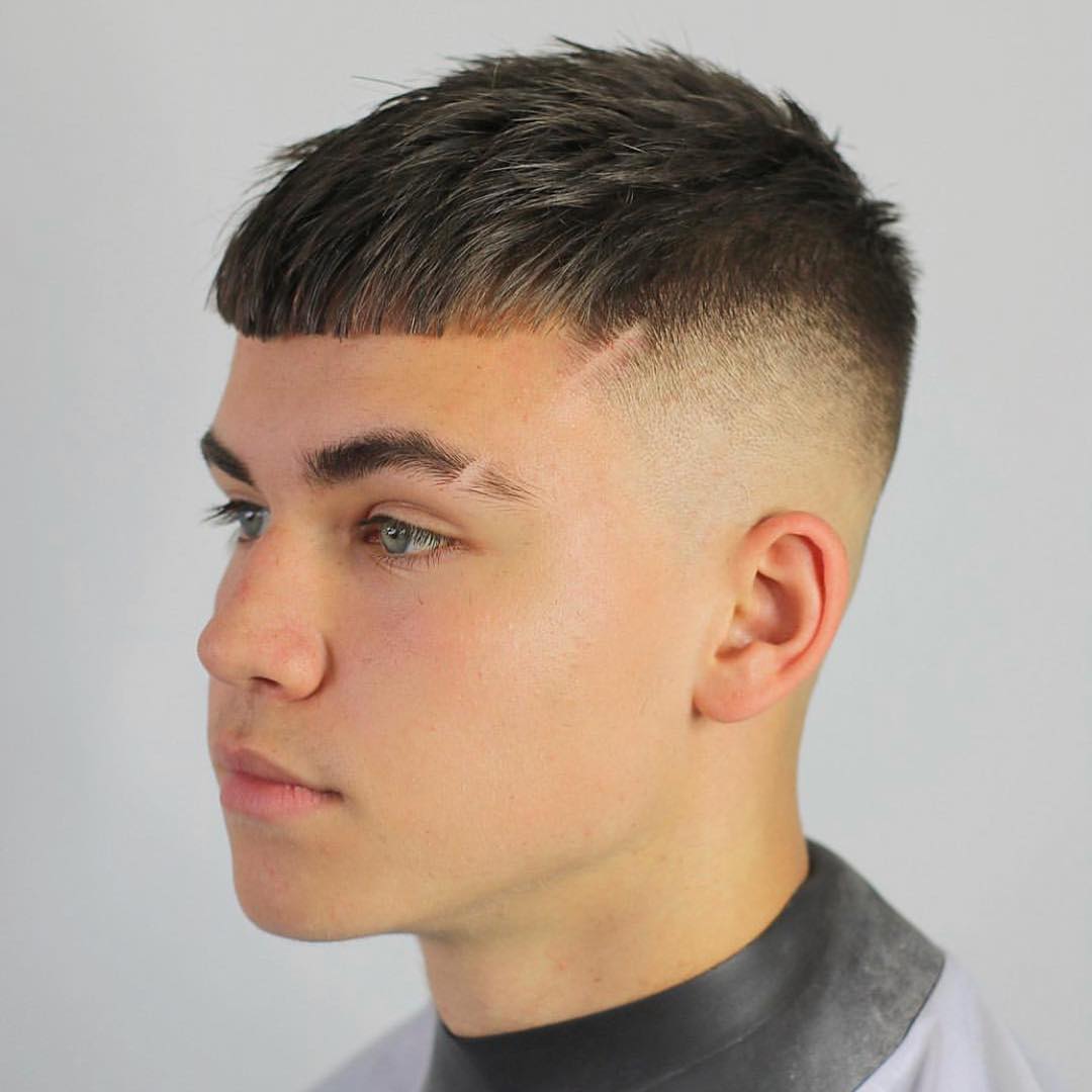 Eyebrow Cut Design For Men