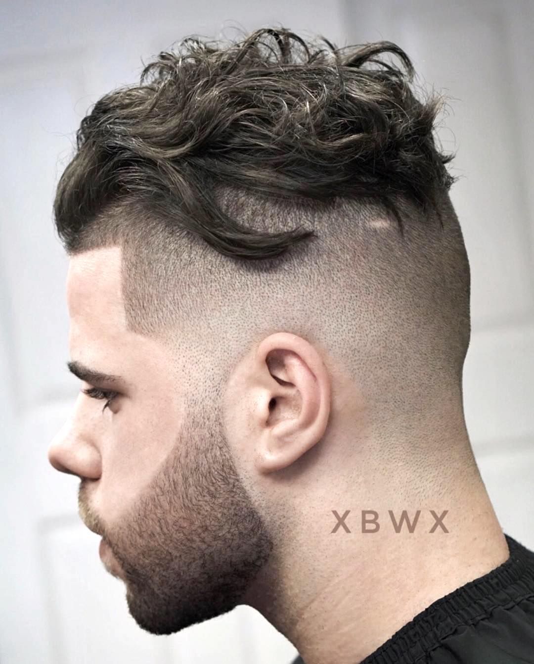 xbigwesx hermoso peinado recortado para hombres con cabello grueso