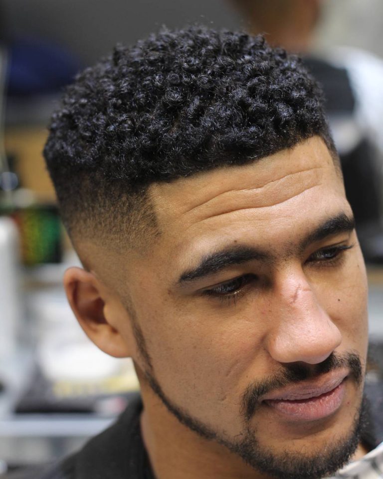 Fade Haircut: +70 Different Types of Fades for Men in 2023-Place of refuge Dark Hair style