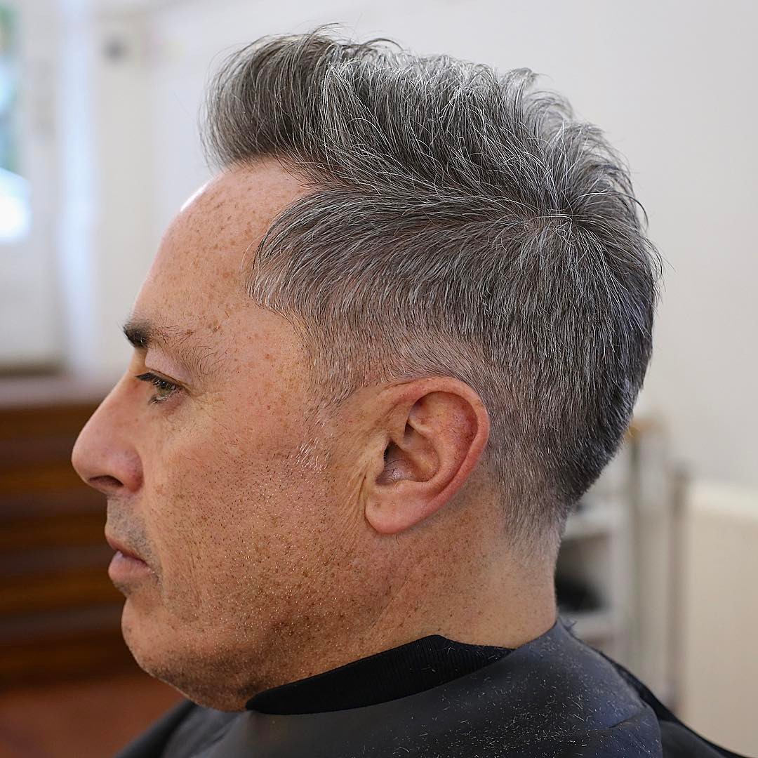 Classy Hairstyles For Older Men With Thinning Hair Old Man Haircut 