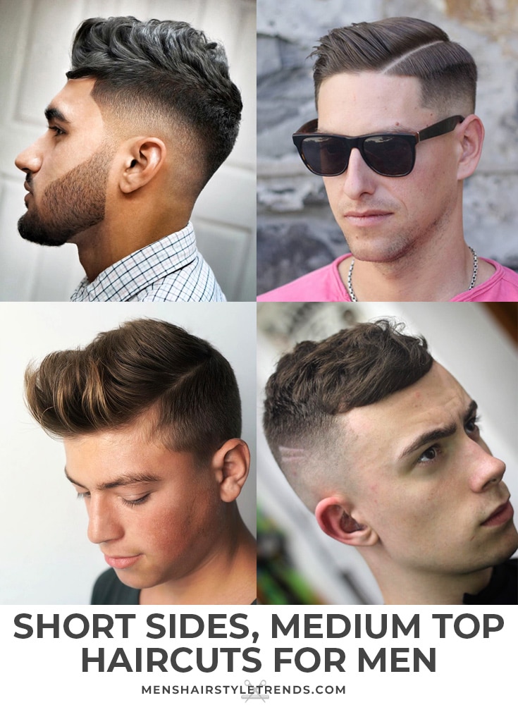 Short Sides Long Top Men S Haircut