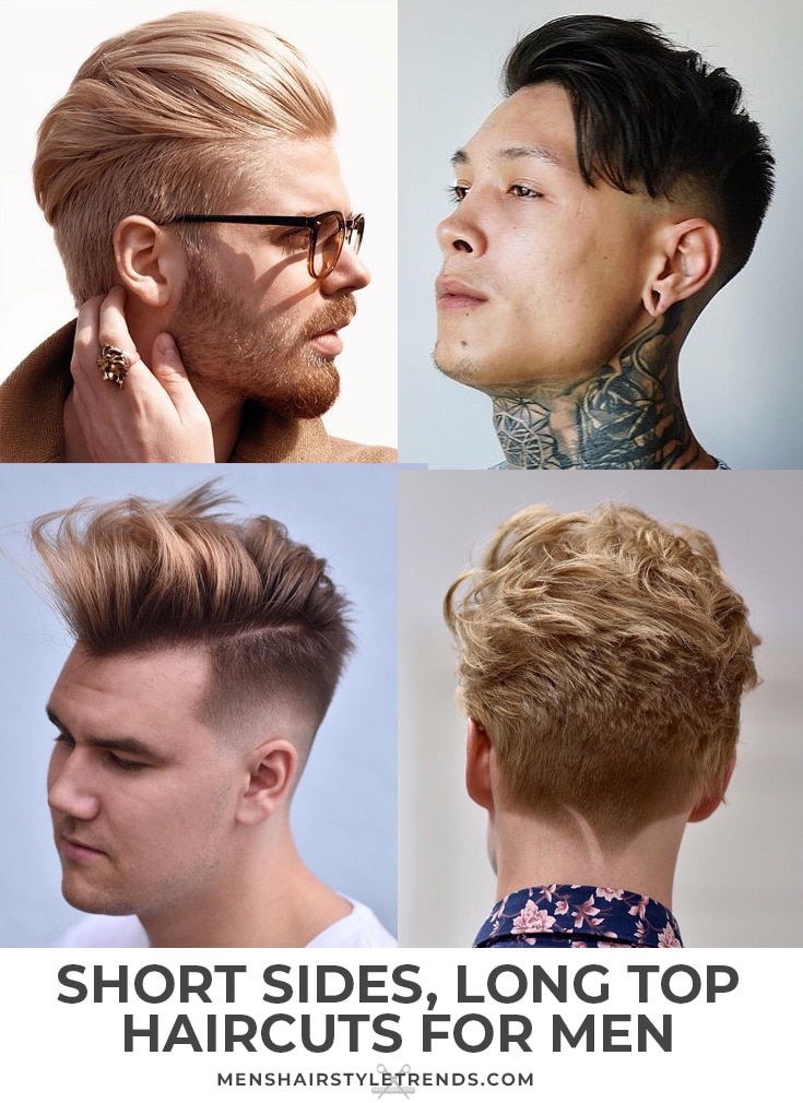 Short Sides Long Top Men S Haircut