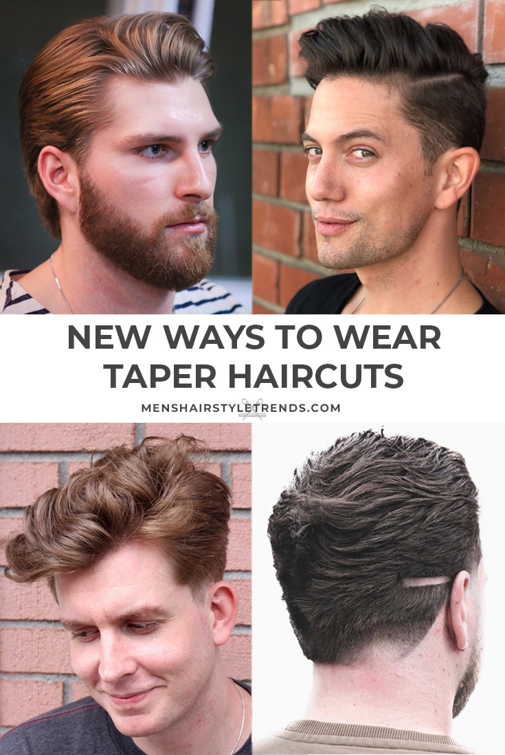 taper haircuts for men a classic look