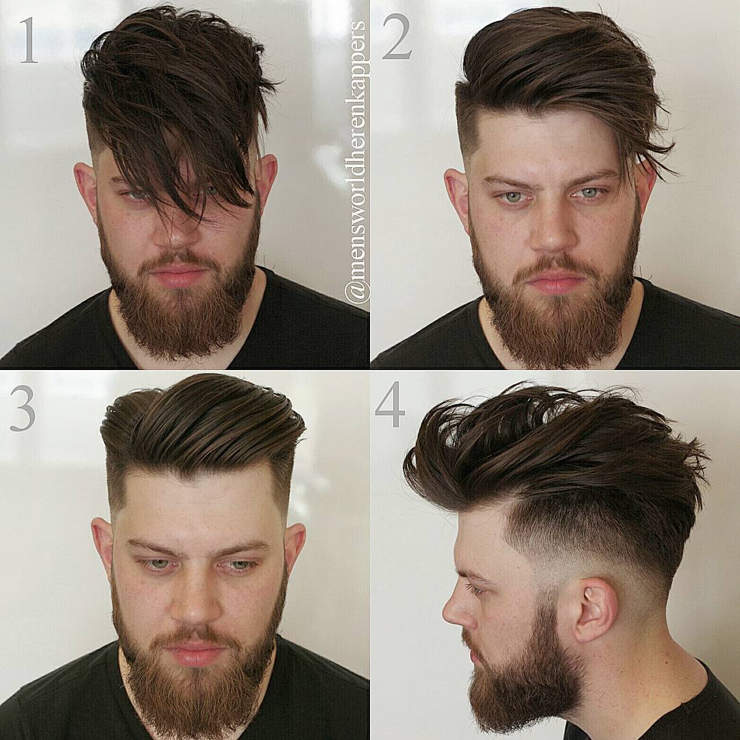 Short Sides Long Top Men S Haircut