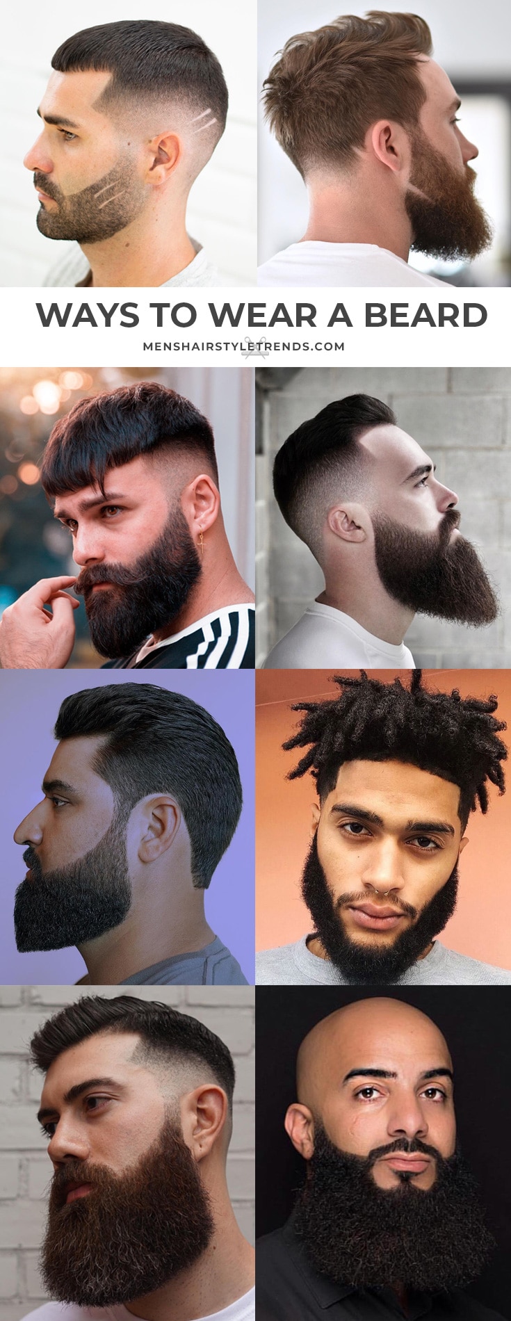 Formas de llevar barba