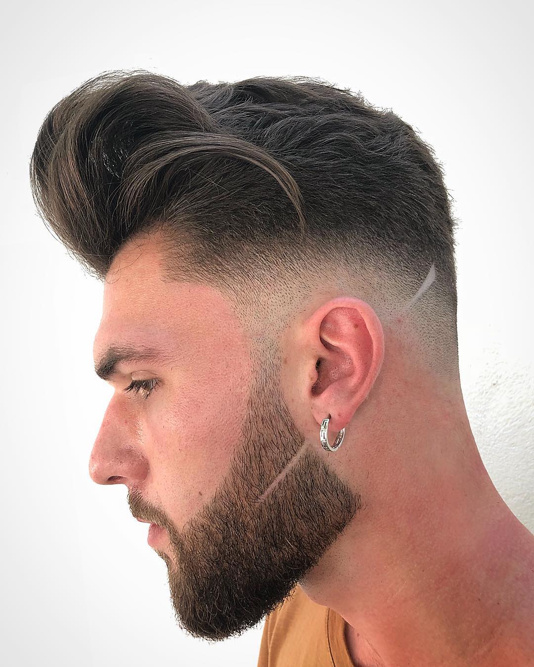 Diseño de corte de barba