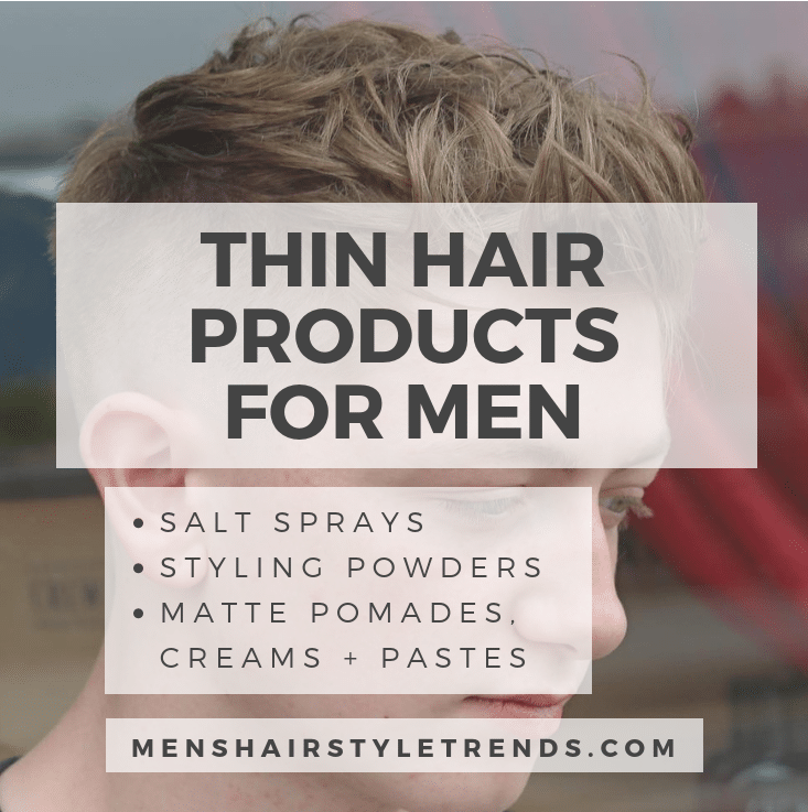 thin hair products for men