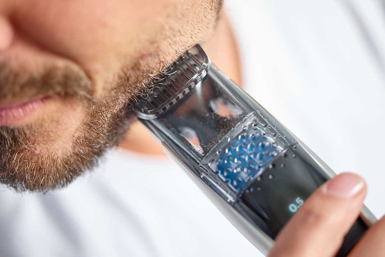 vacuum beard trimmer philips norelco