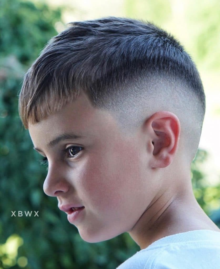 Drop Fade Haircut For Boys