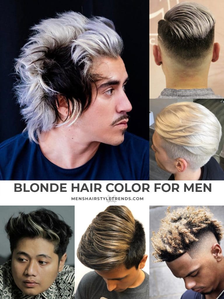 how to dye your hair black male