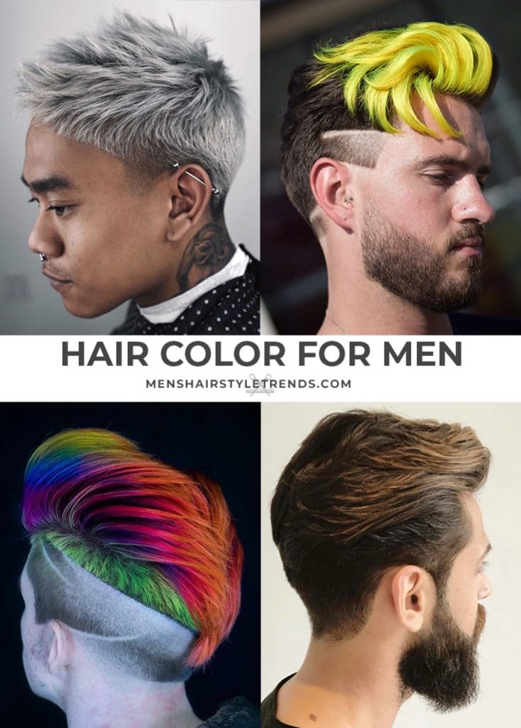 Show Off Your Dyed Hair 10 Colorful Mens Hairstyles  Haircut Inspiration