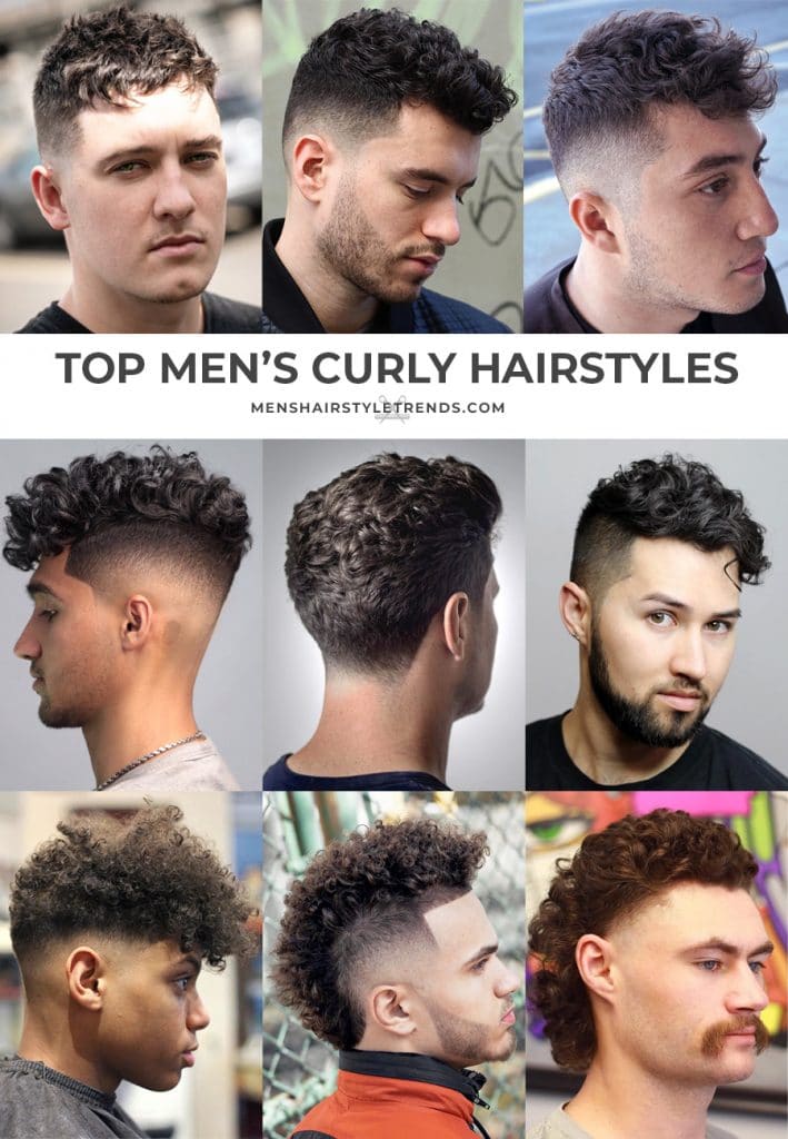 top men's curly hairstyles