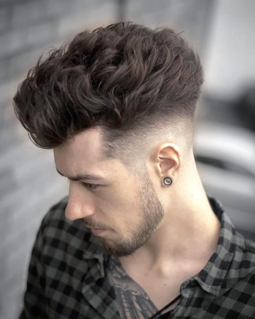 corte de pelo blowout para hombre