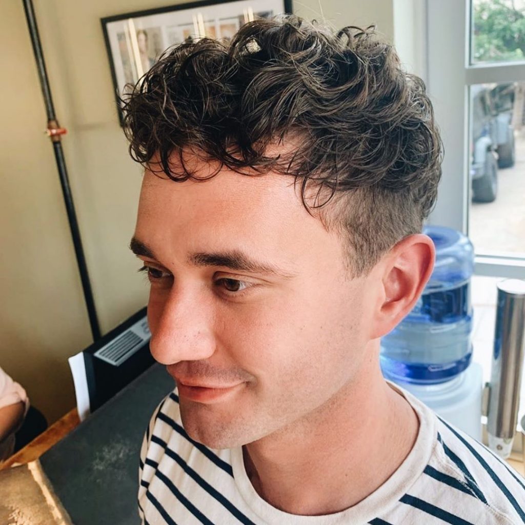 modern haircuts for curly hair men