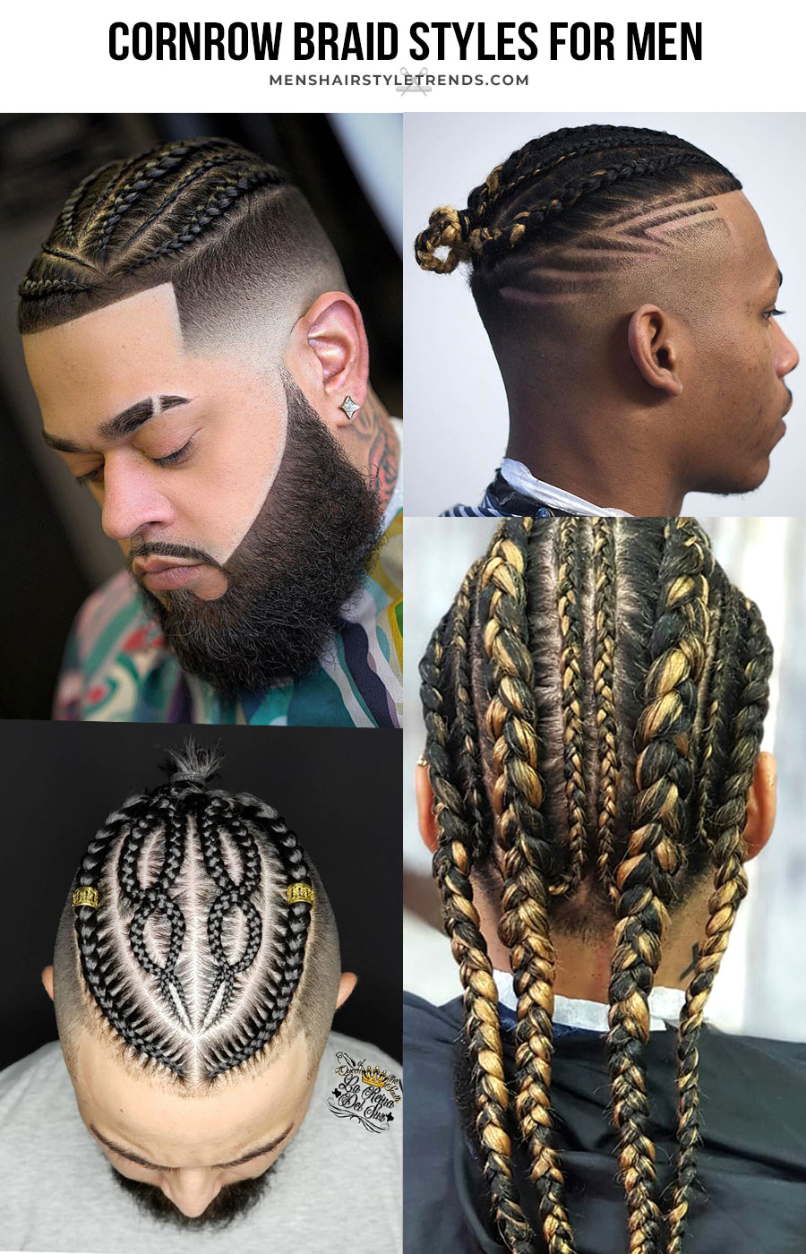 cornrow braid styles for men