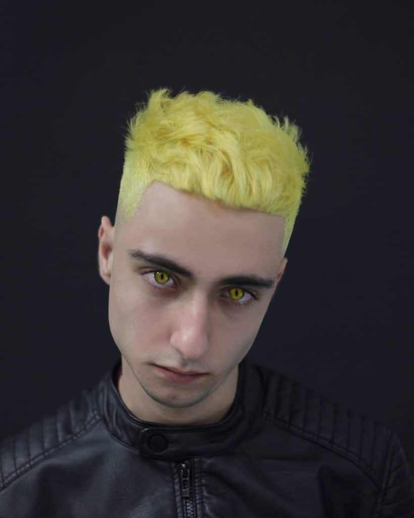 neon hair for men