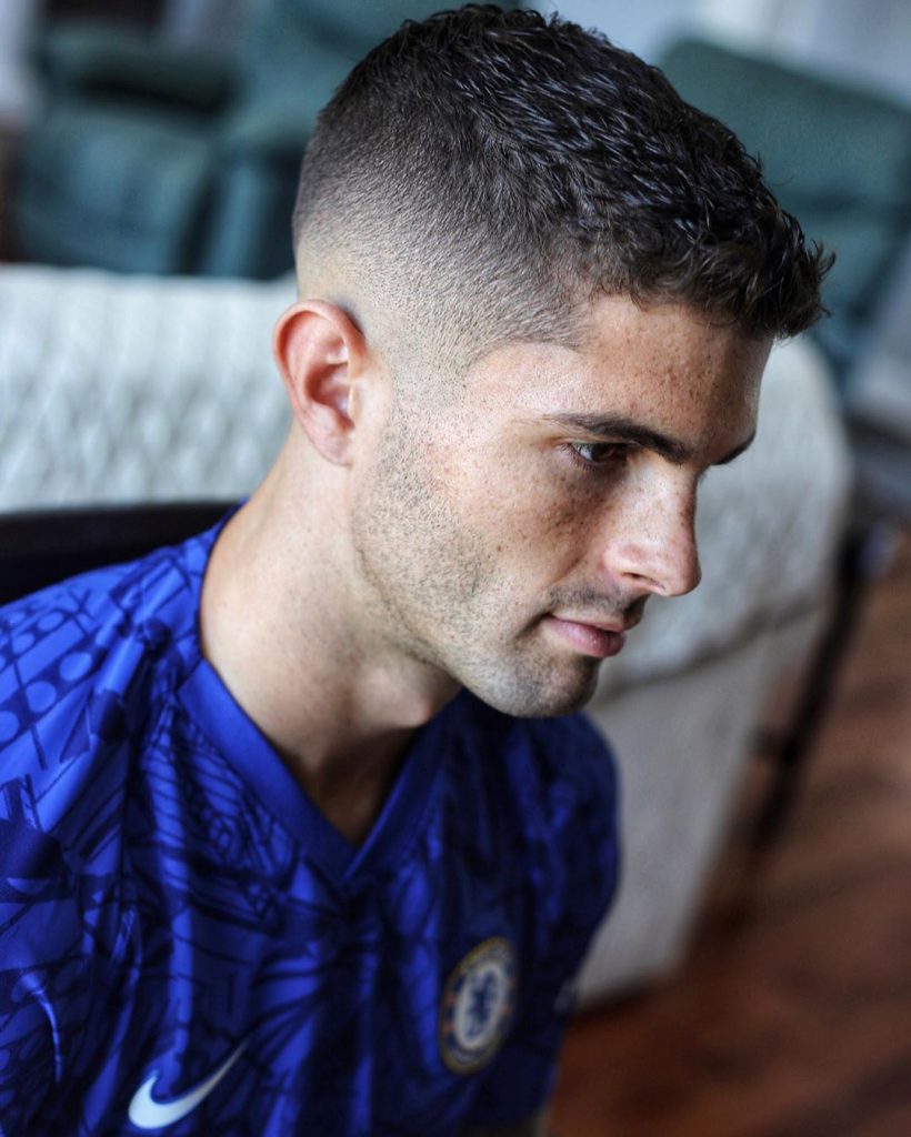 soccer player hairstyles Christian Pulisic