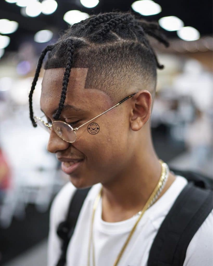 trenzas cool para chicos negros