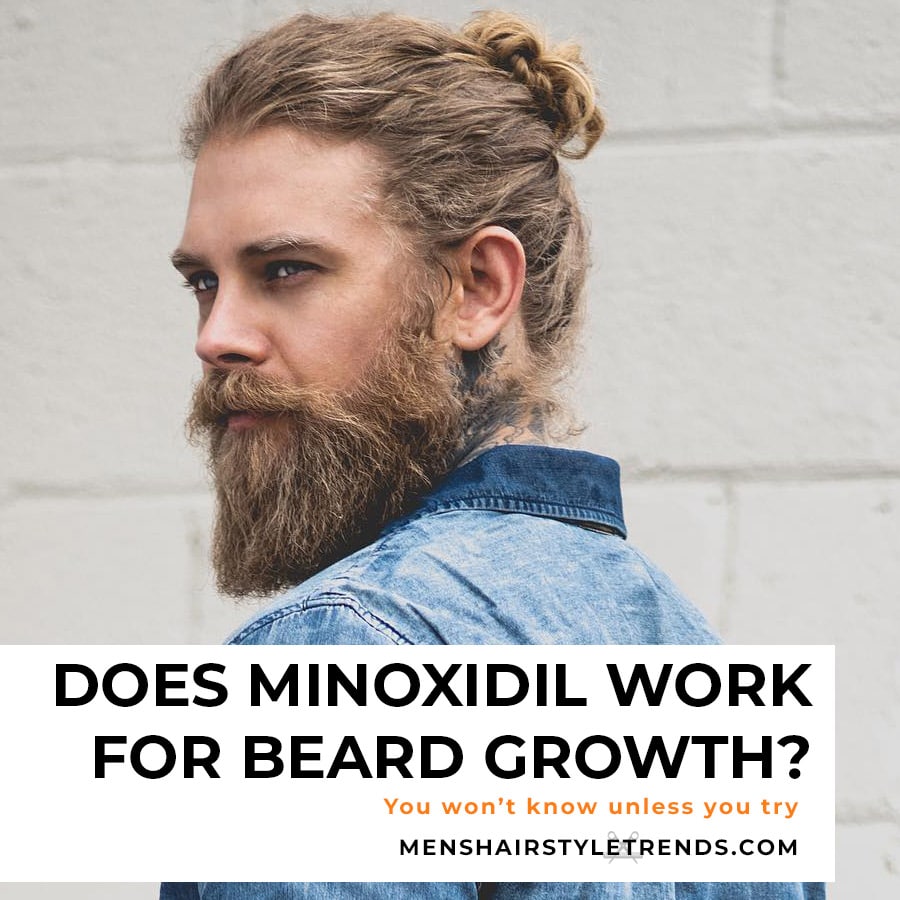 usando minoxidil para crescimento de barba