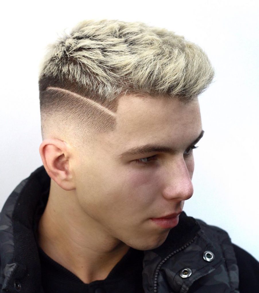 blonde hairstyles for men