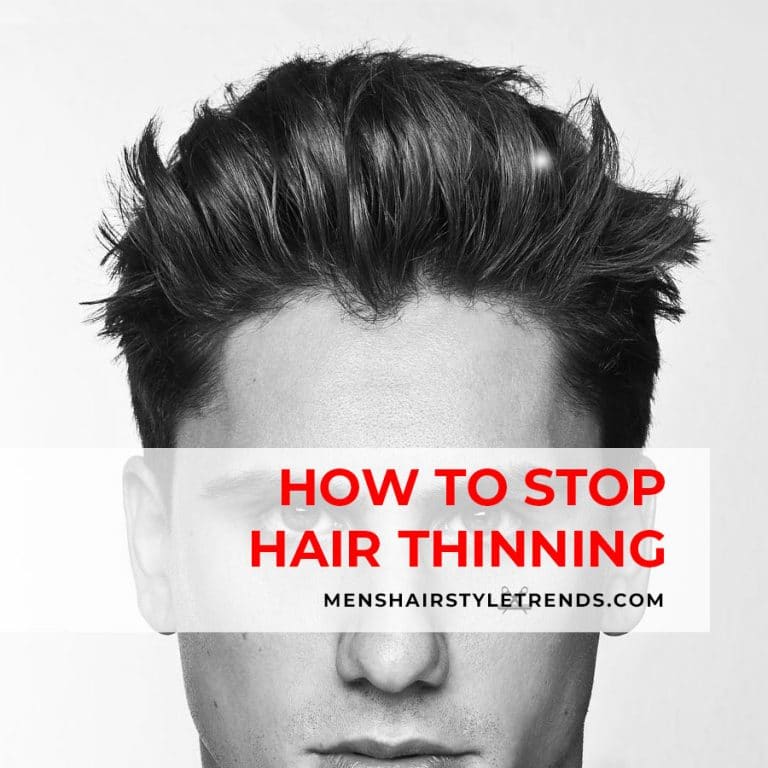 Thinning Hair: Best Men's Products, Haircuts, & Hairstyles For Thin Hair