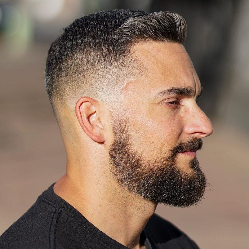 modern crew cut