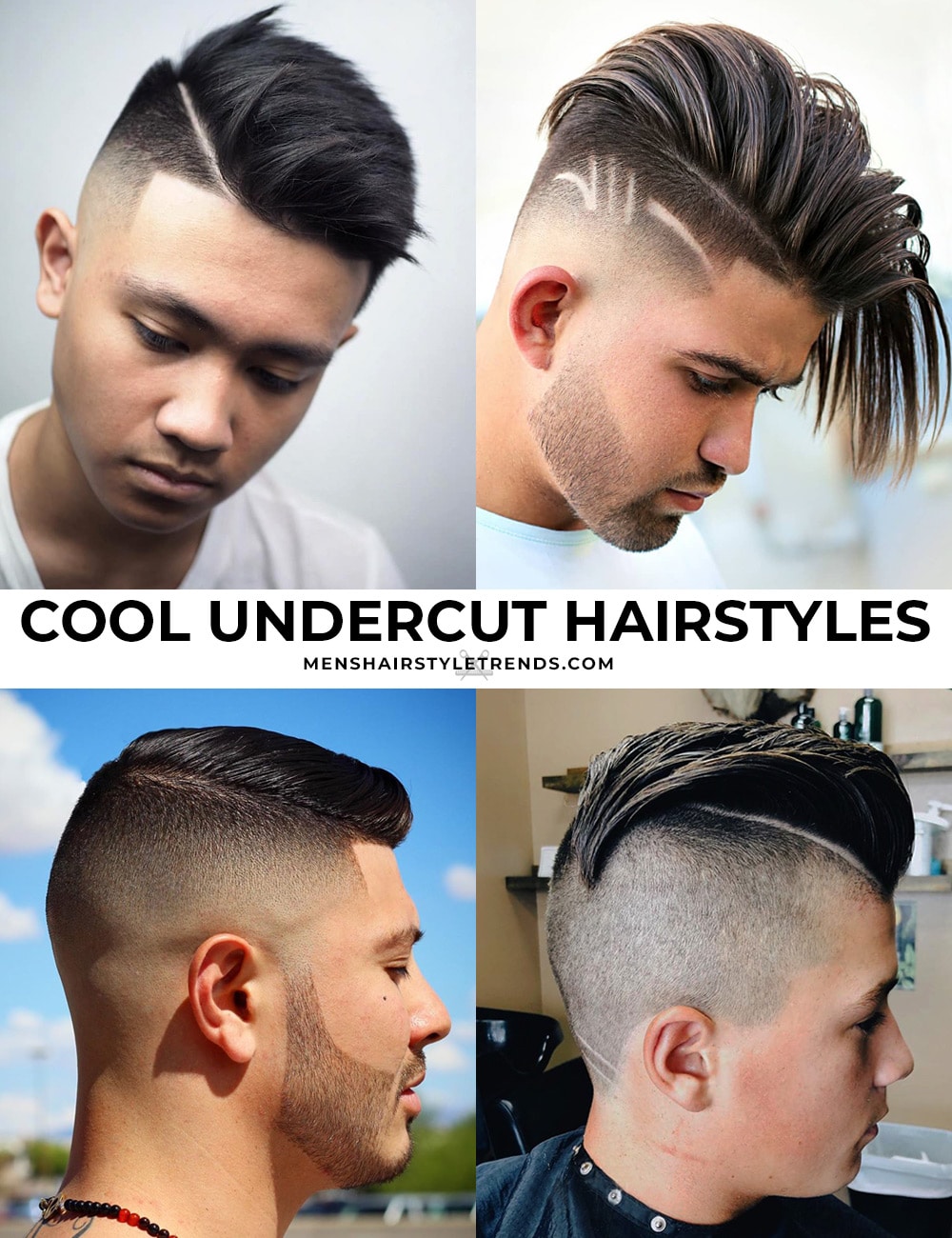 5 Cool Undercut Hairstyles For Men