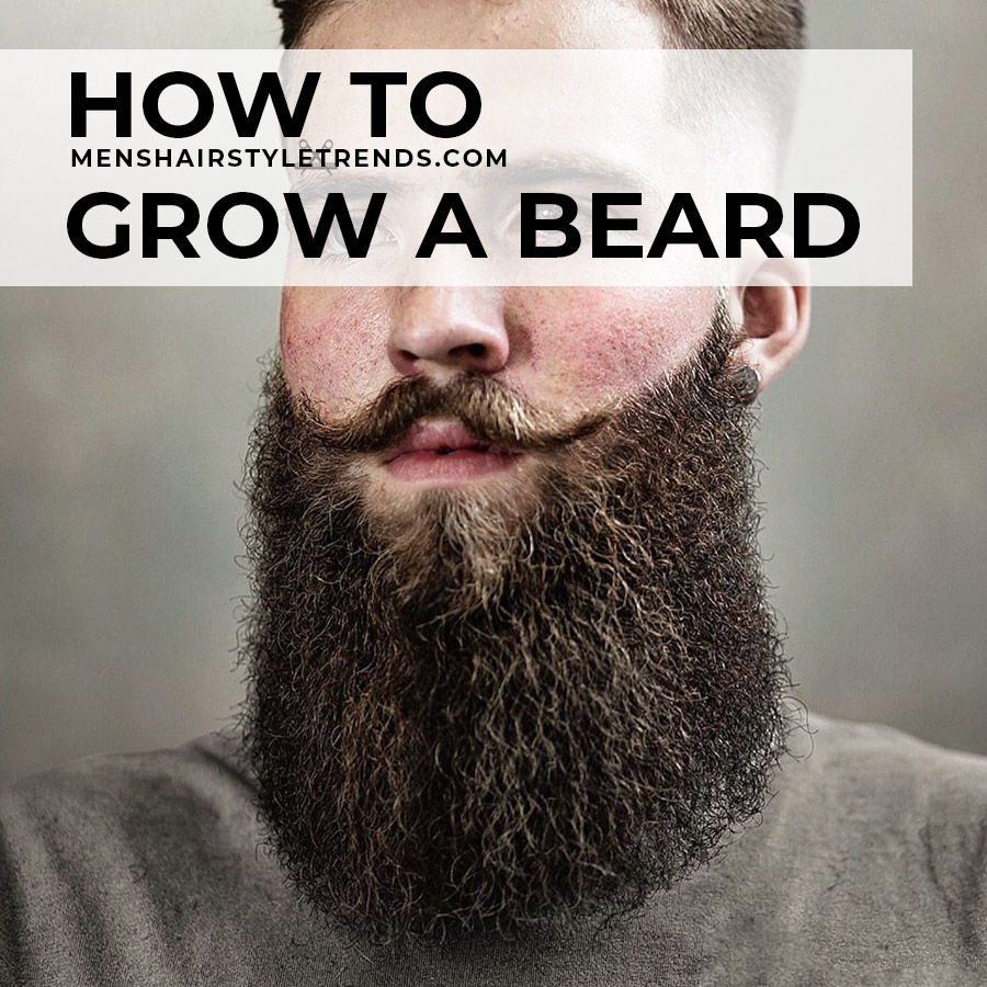how to grow a beard