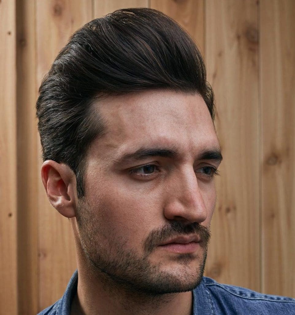 Classic Pompadour Haircut