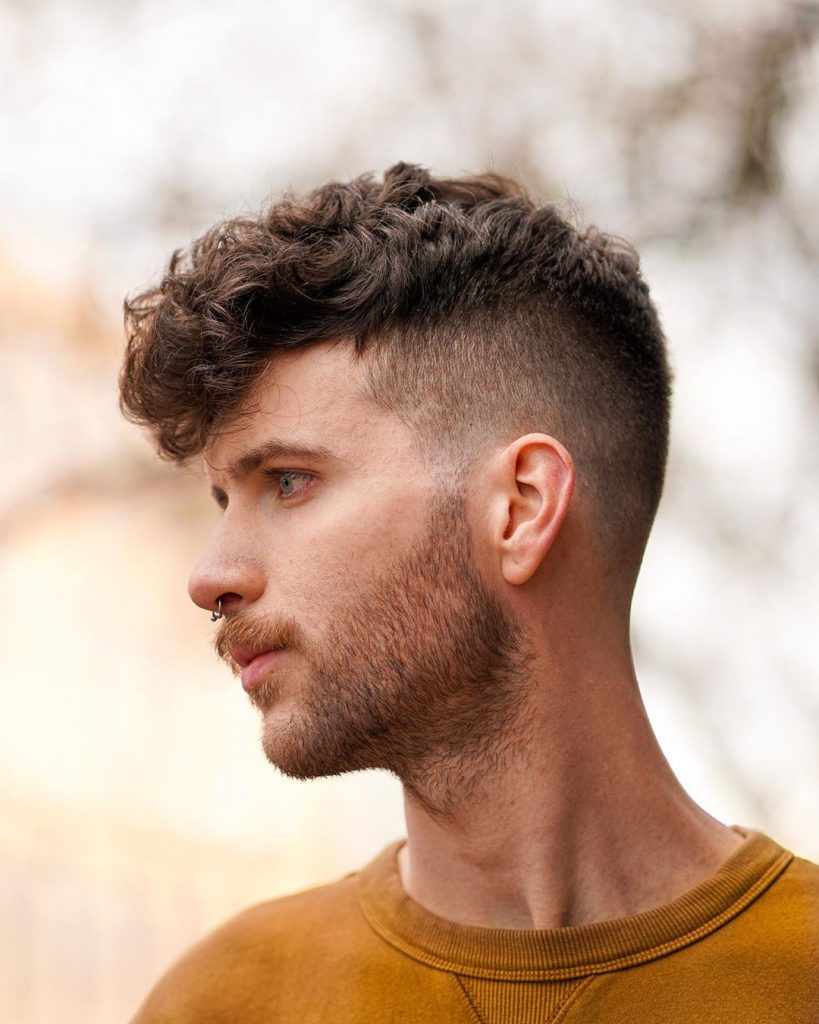 Low Skin Fade Curly Haircut With Disconnected Undercut  VIDEO  Regal  Gentleman