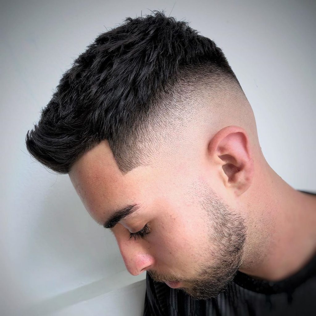 Textured Fade Haircut