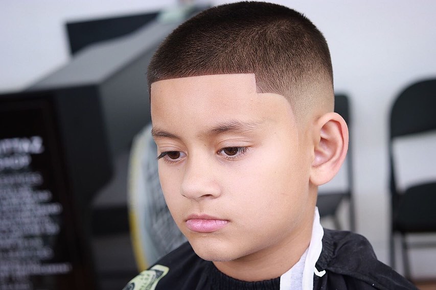 Boy's Fade Haircut