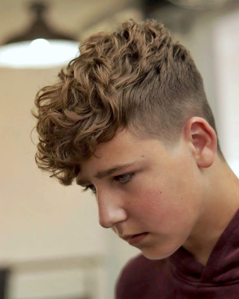 Haircuts For Boys With Curly Hair 