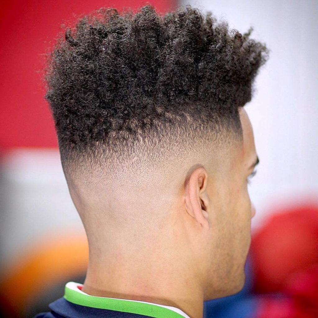 High Top Bald Fade