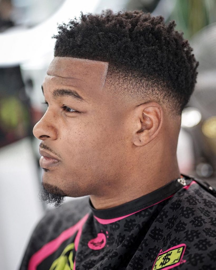 Low Fade Haircut For Black Men