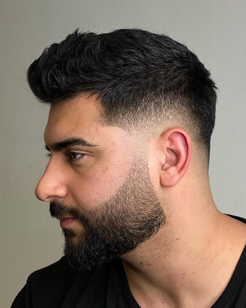 Mid Low Fade