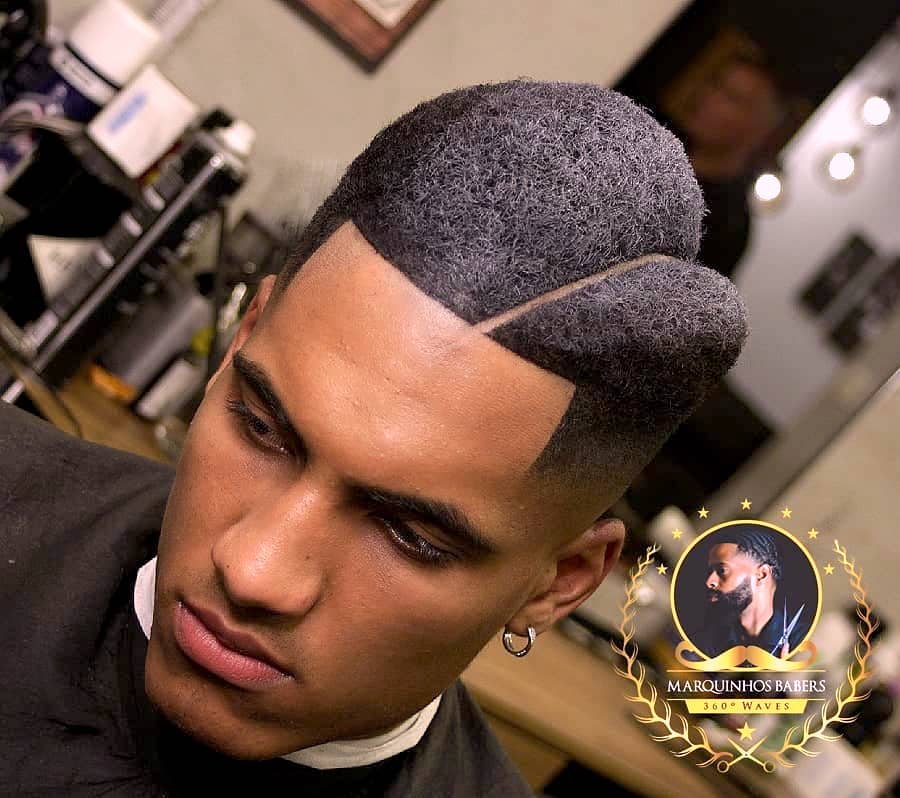 high top fade with part