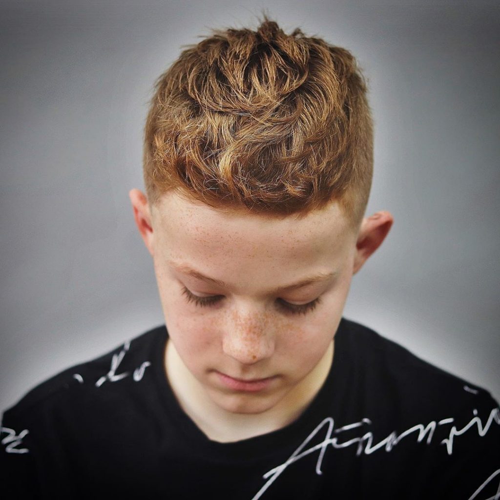 Best new haircut for boys with texture