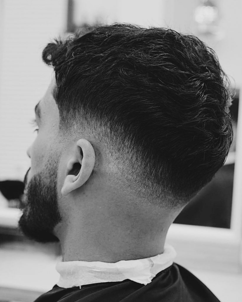 mid low fade