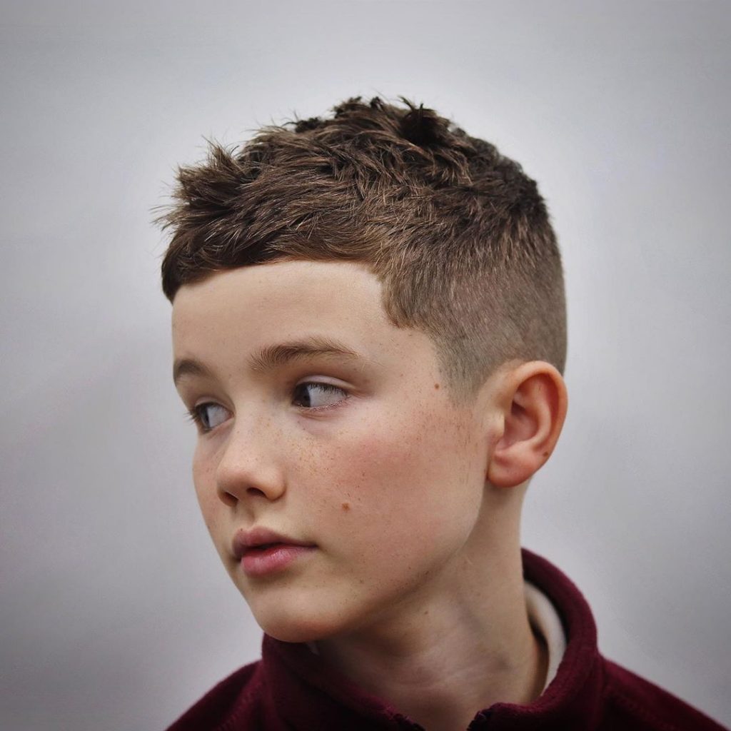 Popular boys haircuts short and textured