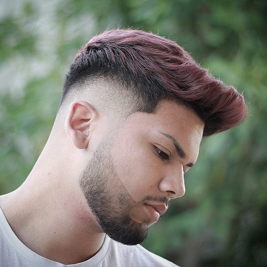 barbearia em moema drop fade e topete