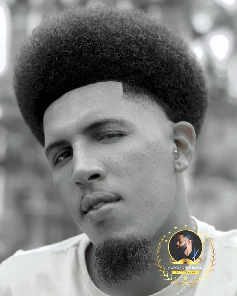 corte de pelo estilo afro