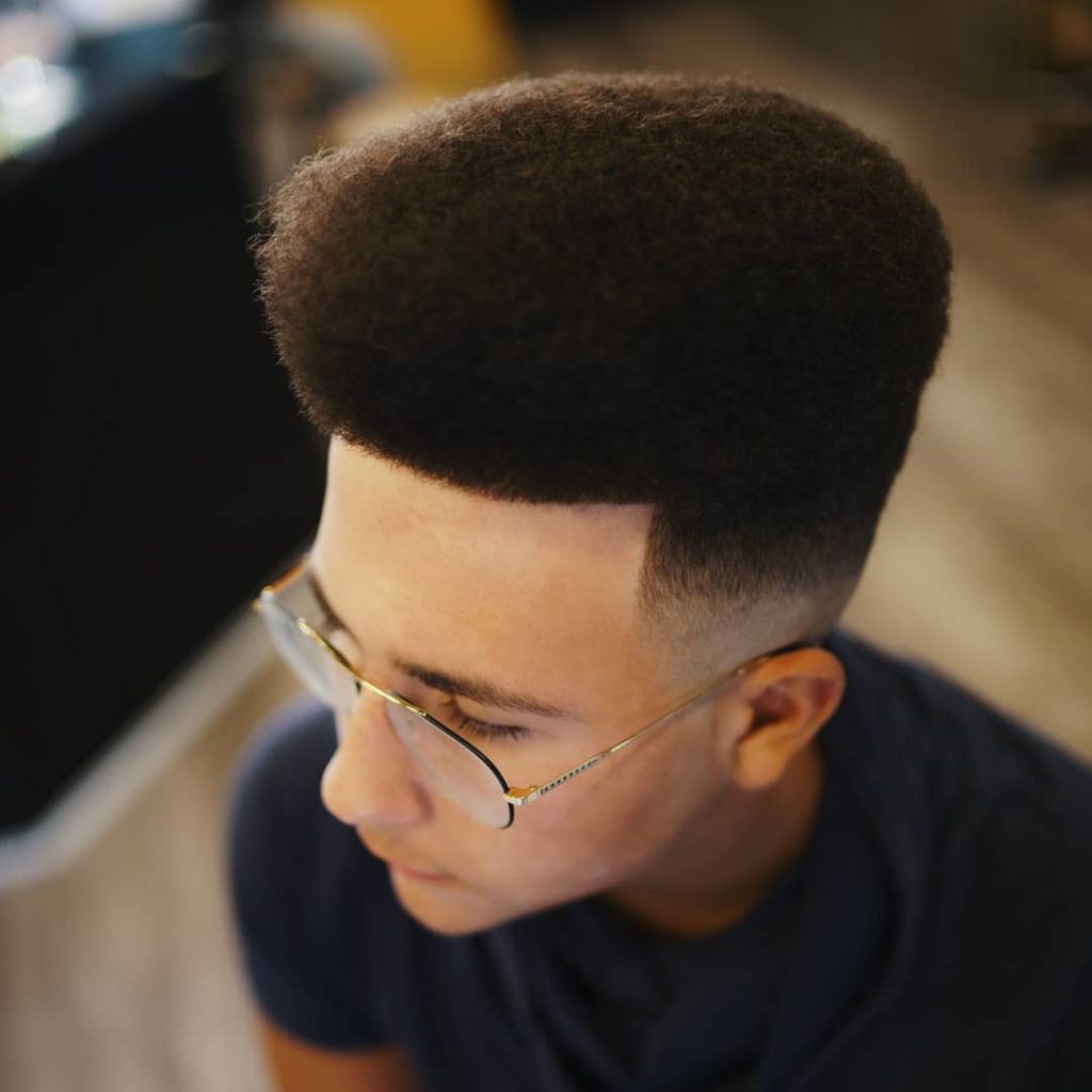 high top fade haircut