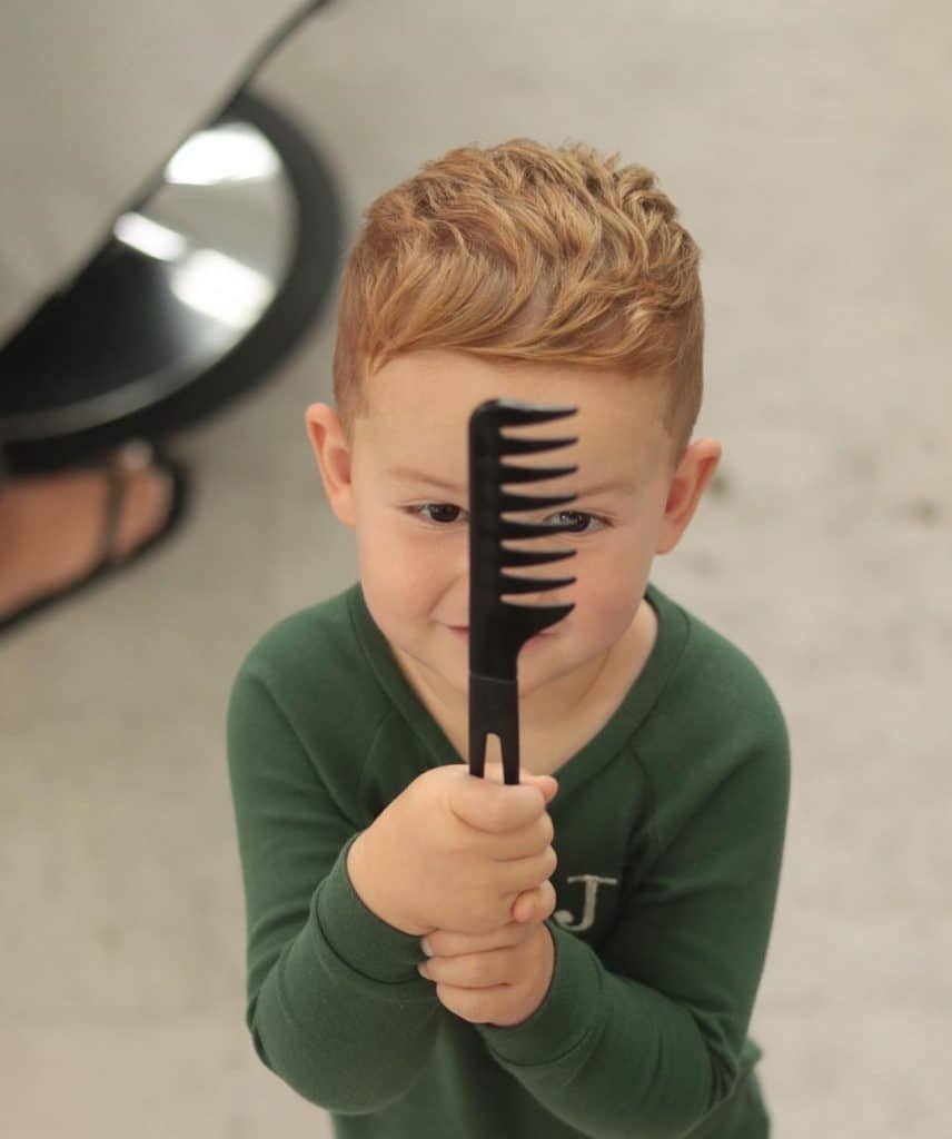 Corte de cabelo de hoje para Boys