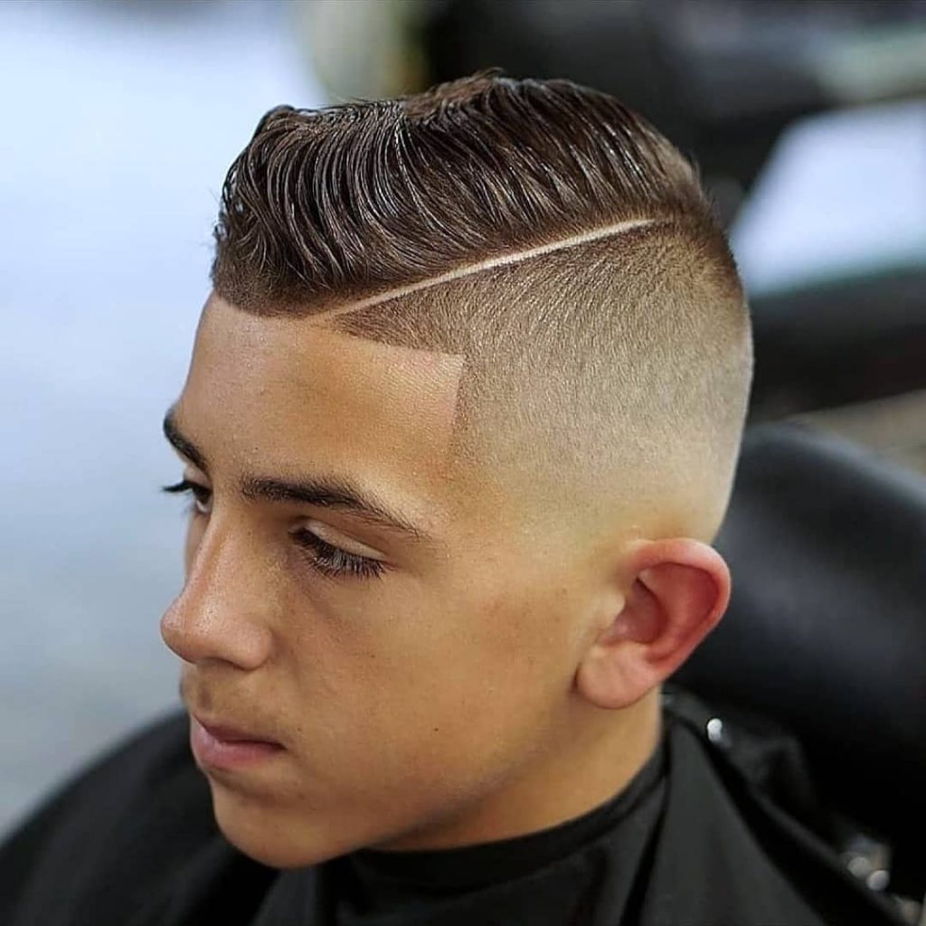 Boy's undercut kapsel