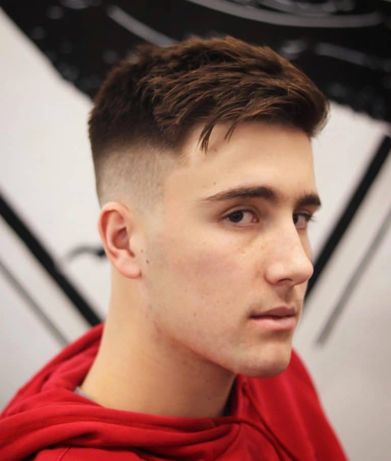Voluminous Pompadour-40 Sharp Mid Fade Haircuts for Men in 2023