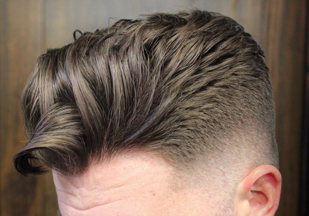 men's self haircut