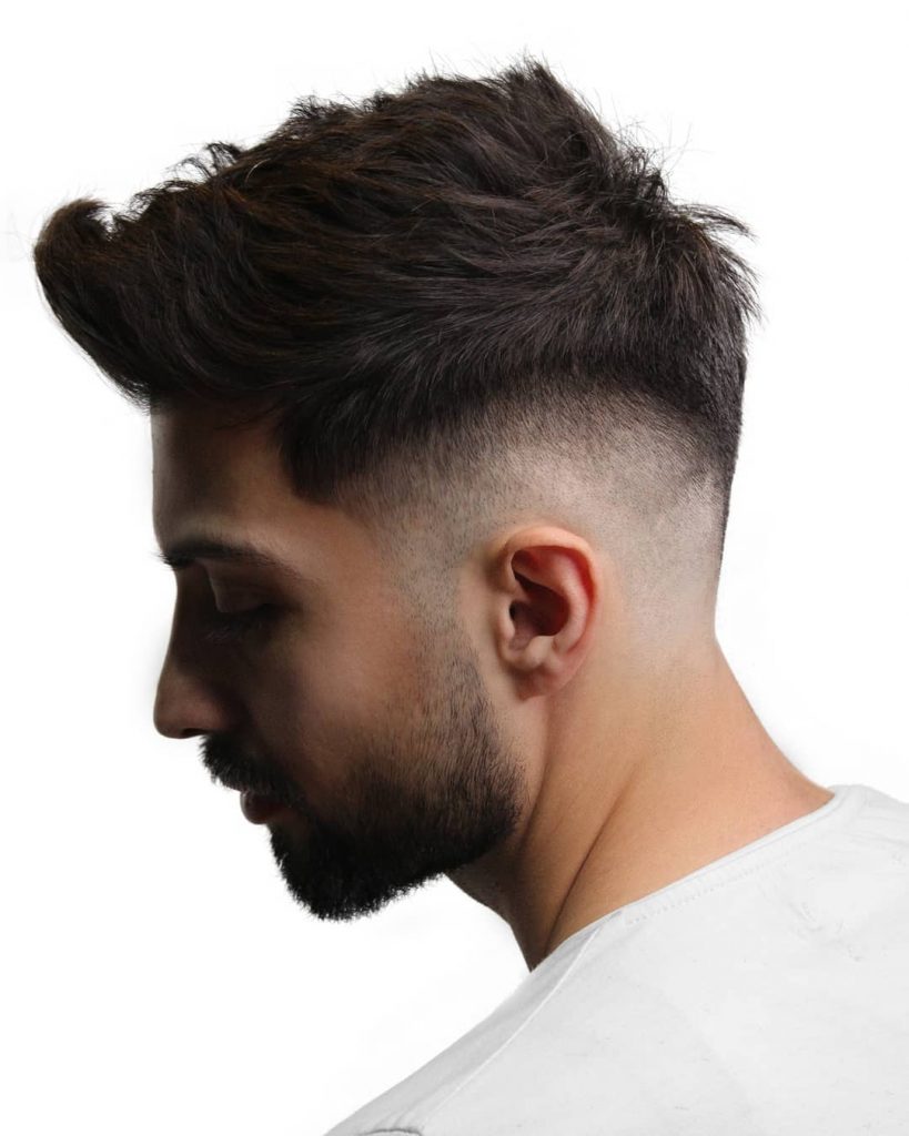 mid fade haircut straight hair