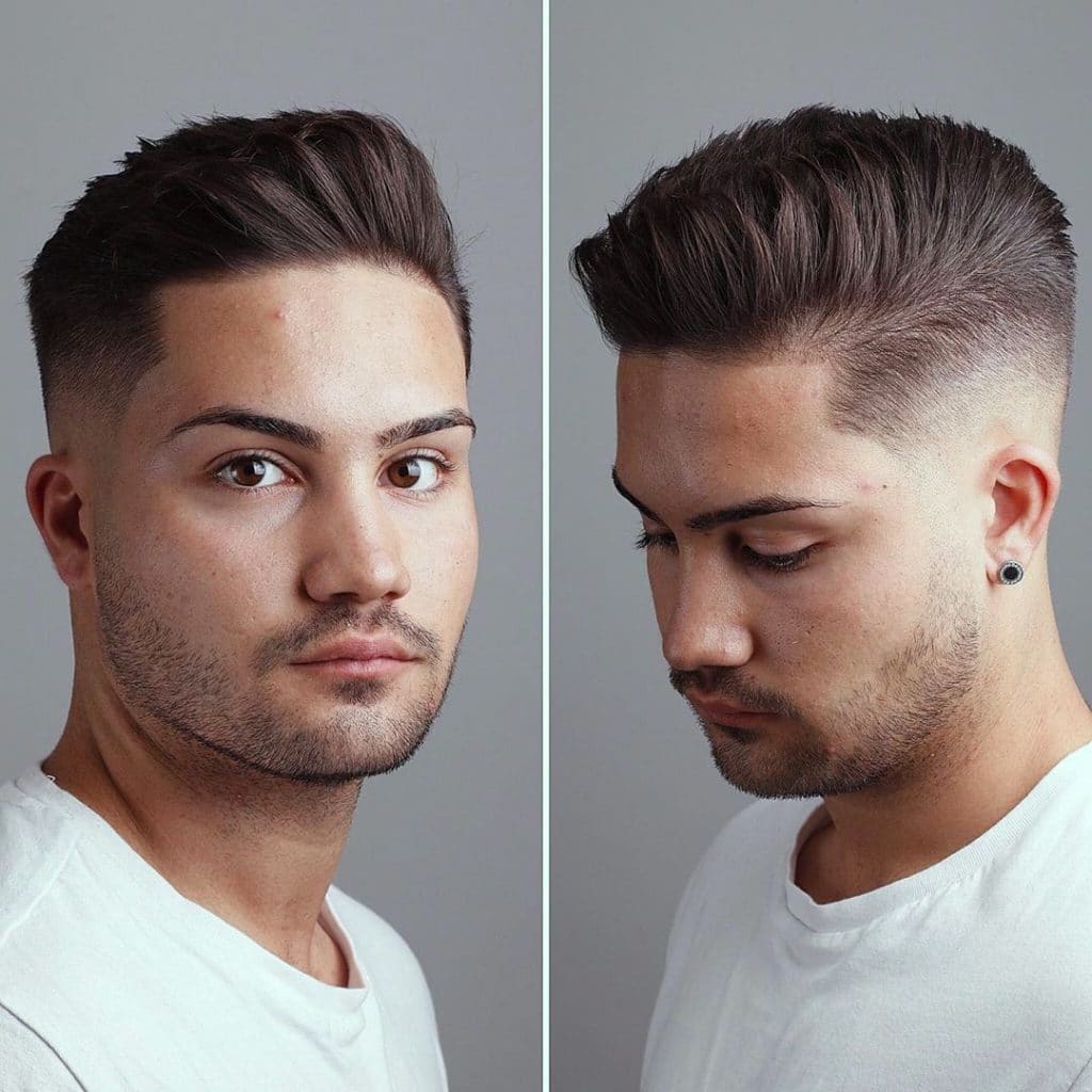 mid fade haircuts for men