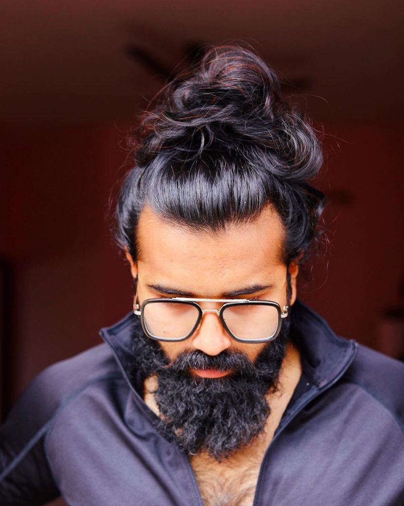 21 Man Bun Styles: Keep Your Long Hair Pulled Back + Looking Stylish